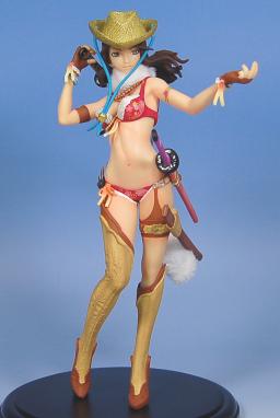 Aya (Red), The OneeChanbara, Toy's Works, Pre-Painted, 1/8